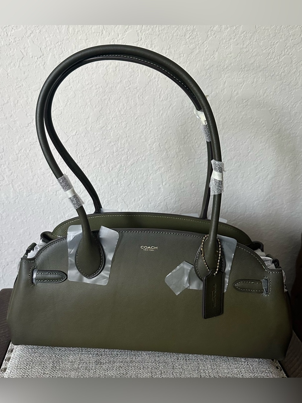 NWT Coach Empire 34 in Olive